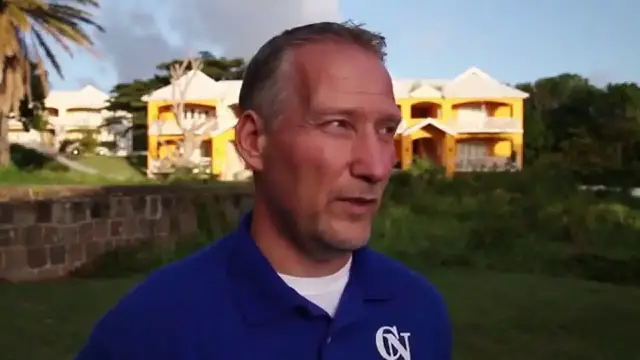 'Video thumbnail for American Travelers visit Carino Resort on the island of Nevis in the Caribbean'