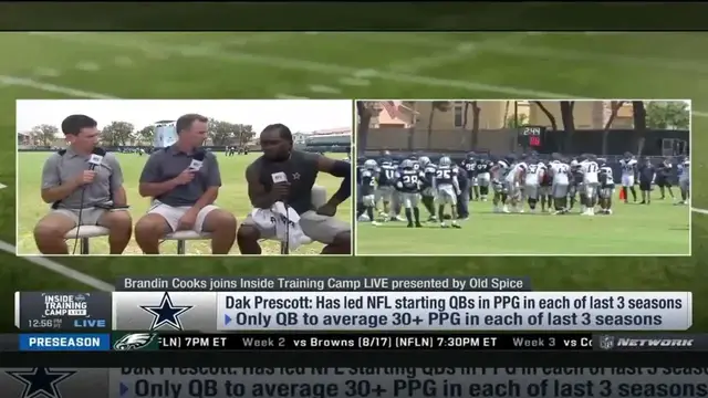'Video thumbnail for #Cowboys Brandin Cooks x Dak Prescott Leadership Talk'