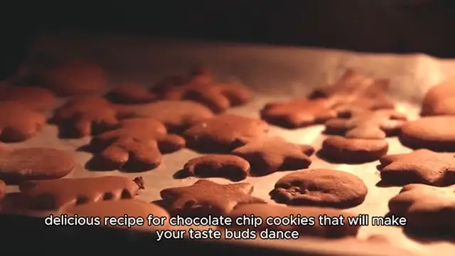 'Video thumbnail for chocolate chip cookies recipe'