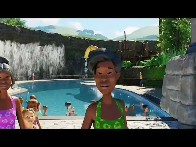 'Video thumbnail for Planet Coaster 2 Tropical Waterpark Walking In First Person'