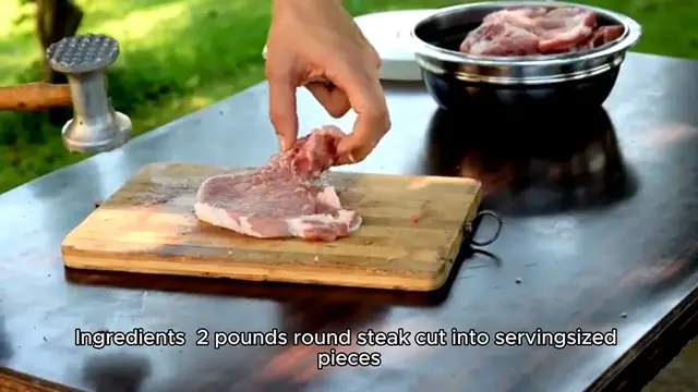 'Video thumbnail for Round steak recipe '