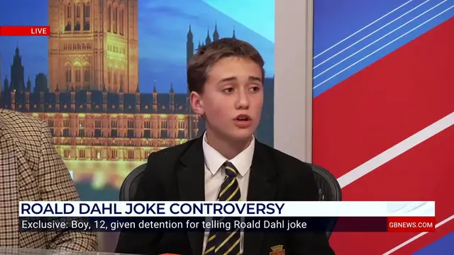 'Video thumbnail for Jacob Rees-Mogg staggered as 12-year-old accuses teachers of 'bullying' him in Roald Dahl free speech row'