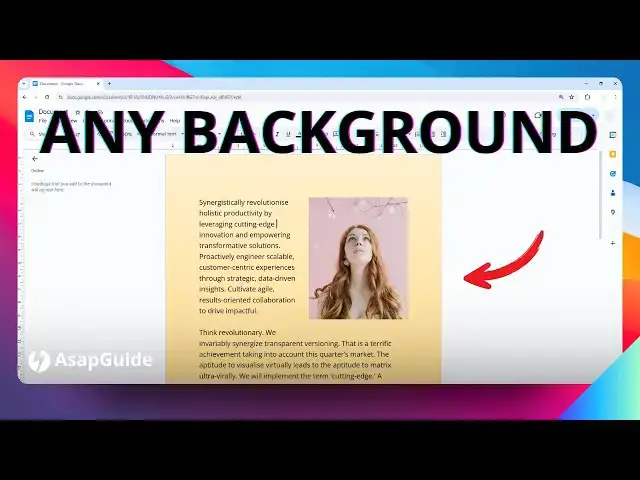'Video thumbnail for How to Change the Background in Google Docs'