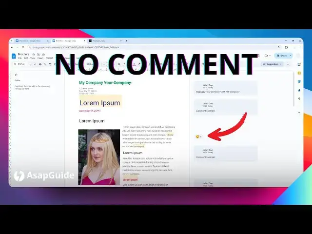 'Video thumbnail for How To Hide Comments in Google Docs'