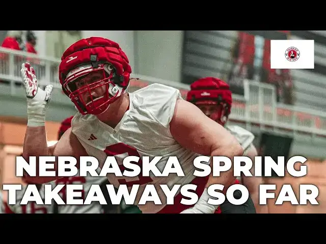 'Video thumbnail for Spring ball takeaways for Nebraska football plus much more'