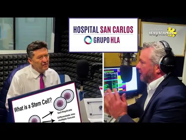 'Video thumbnail for STEM CELLS and their use in treating patients, with DR Leon Donoso of HLA San Carlos | BayRadio'