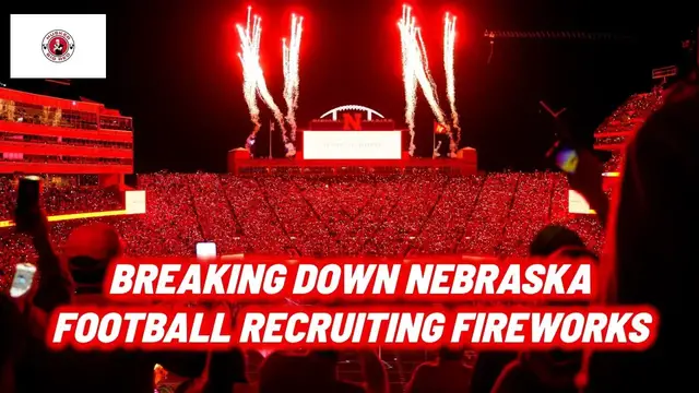 'Video thumbnail for Fireworks on the recruiting trail for Nebraska Football'