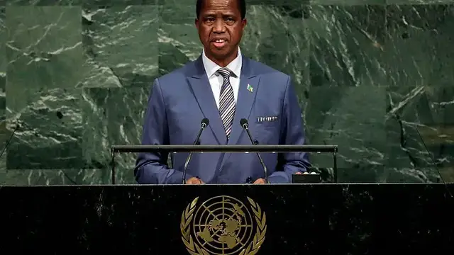 'Video thumbnail for Zambia mourns former president Edgar Lungu'