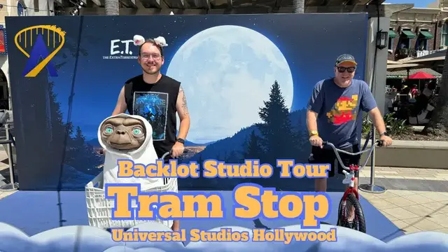 'Video thumbnail for Universal Studio Tour 60th Anniversary Tram Stop'