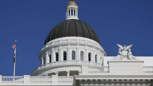 'Video thumbnail for California votes yes to freeze health care access for some immigrants'