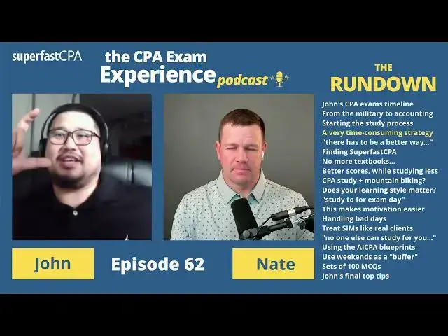 'Video thumbnail for SuperfastCPA Reviews: How John Passed His CPA Exams'