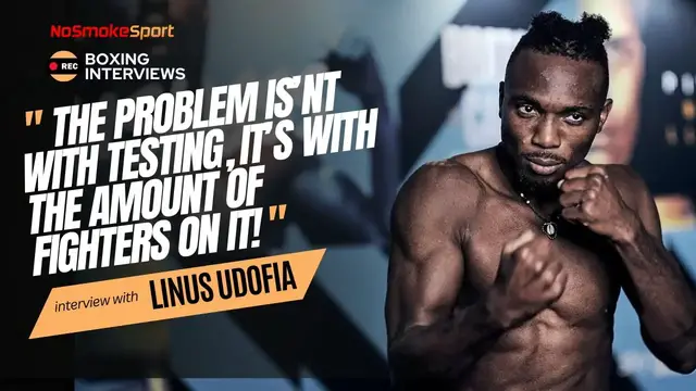 'Video thumbnail for Linus Udofia- Talks Upcoming Fight With Kieron Conway And The Drug Problem Within Boxing!'