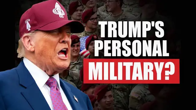 'Video thumbnail for Donald Trump Is Trying To Brainwash Our Military Against American Citizens'