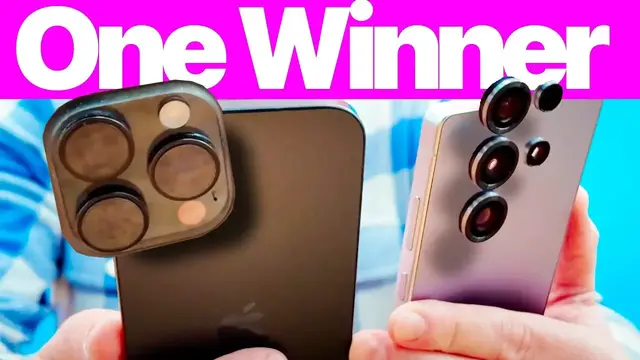 'Video thumbnail for I give you the ANSWER! iPhone 16 Pro vs Galaxy S25 Ultra!'