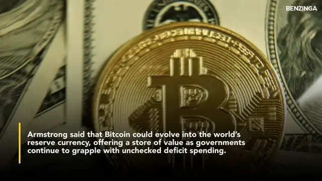 'Video thumbnail for 'People Will Flee' To Bitcoin- Coinbase CEO Sees End Of Fiat Era Coming'