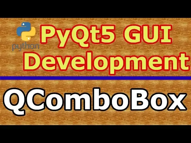 'Video thumbnail for How To Create QComboBox In PyQt5 | Python GUI Development'