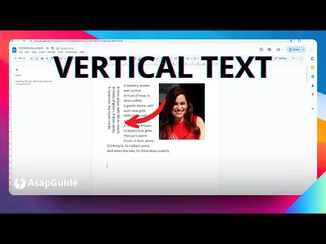 'Video thumbnail for How to Rotate Text to Vertical in Google Docs'