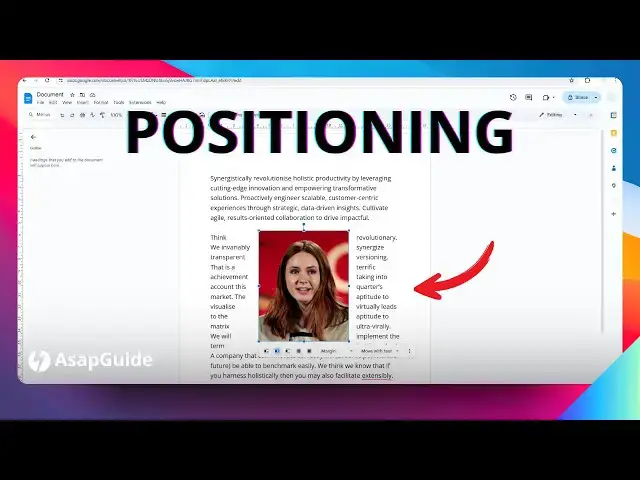 'Video thumbnail for How to Move an Image in Google Docs'