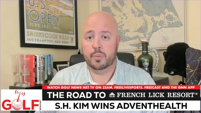 'Video thumbnail for S.H. Kim wins AdventHealth Championship on Korn Ferry Tour'