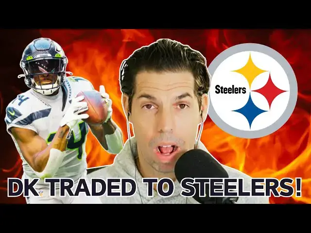 'Video thumbnail for SHOCKER: Steelers Trade for DK Metcalf! Damon Amendolara Stunned'