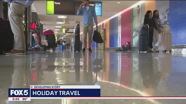 'Video thumbnail for Holiday weekend travel home'