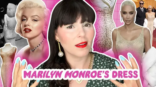'Video thumbnail for The Story of Marilyn Monroe's JFK Dress and Why Kim Kardashian Wore it'