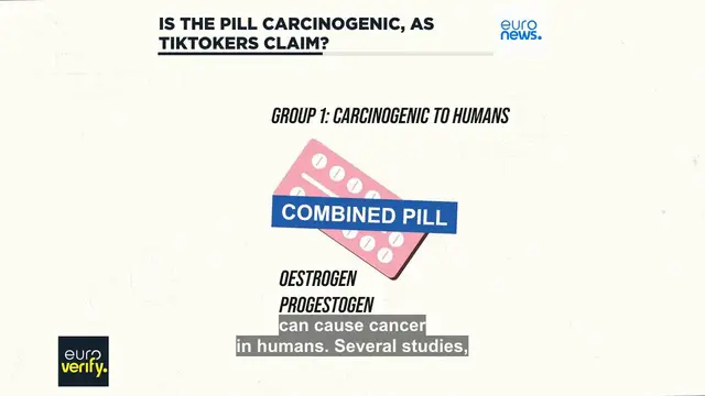 'Video thumbnail for Fact-checking viral claims that WHO just listed the contraceptive pill as a carcinogen'