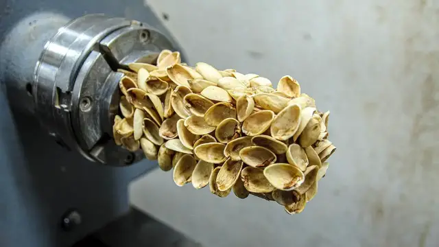 'Video thumbnail for Can You Wood Turn Pistachio Shells ???'
