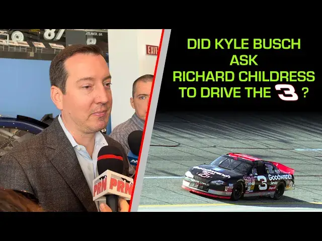 'Video thumbnail for Did Kyle Busch Ask Richard Childress to Drive the No. 3 Car? And Does JGR Realize What They’ve Lost?'