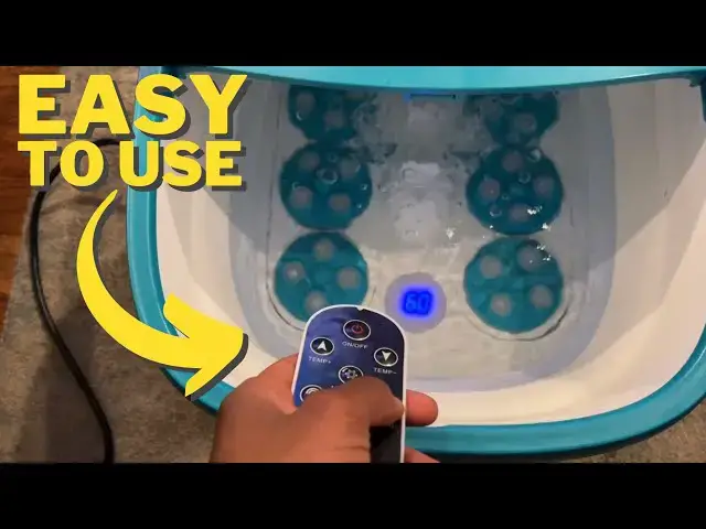 'Video thumbnail for How To Use The Medical King Foot Spa - Full Setup'