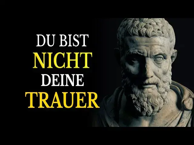 'Video thumbnail for Epiktets Philosophie: Traurigkeit zulassen & innere Stärke finden'