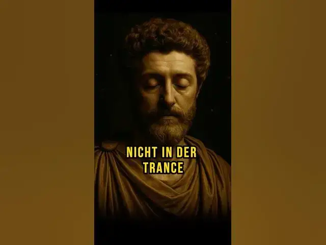'Video thumbnail for 5 Dinge, die du in der Trance NICHT tun solltest – laut moderner Stoiker'
