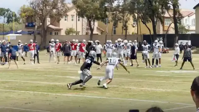 'Video thumbnail for #Cowboys Training Camp Day 8 - 11 vs 11 + 1 on 1's & Drills Tape'