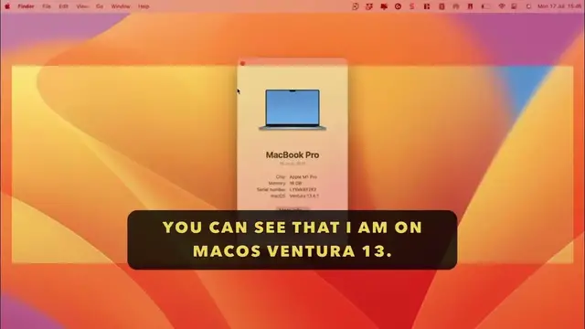 'Video thumbnail for How to Upgrade Your Mac to MacON Sonoma'