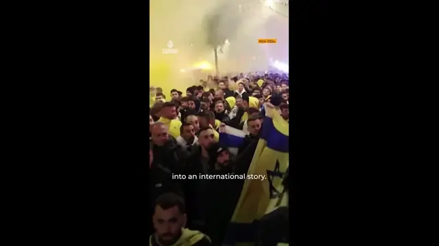 'Video thumbnail for Prosecutors drop Maccabi Tel Aviv assault cases after footage deleted'