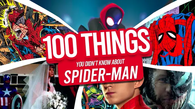 'Video thumbnail for 100 Facts about Spiderman'