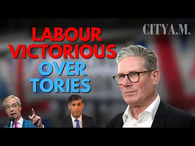 'Video thumbnail for UK General Election: Everything you need to know about Keir Starmer's victory over Rishi Sunak'