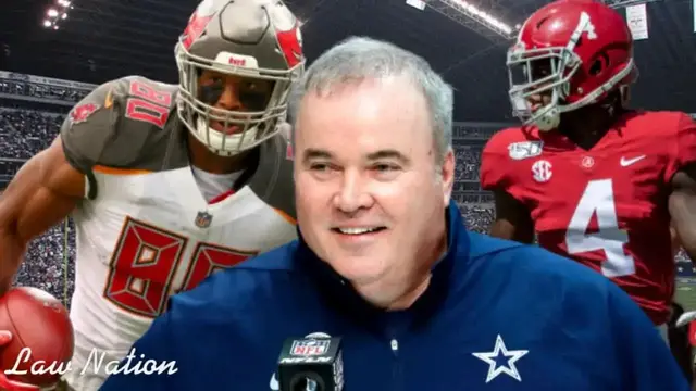 'Video thumbnail for law nation sports: dallas cowboys draft strategy: jerry jeudy, oj howard trade & team defense!'