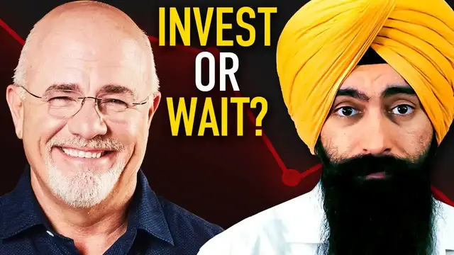 'Video thumbnail for minority mindset: dave ramsey vs jaspreet singh: is now the time to invest in the stock market, real estate, or gold?'