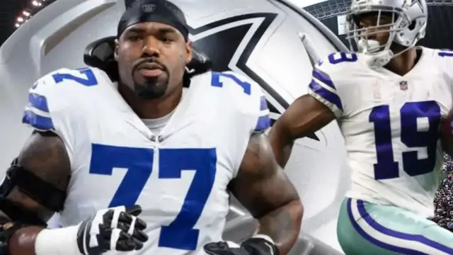 'Video thumbnail for law nation sports: dallas cowboys training camp: amari cooper on offense, tyron smith & le'el collins injury updates'