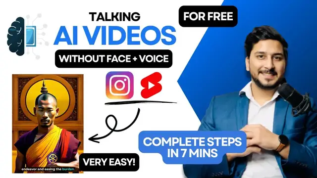 'Video thumbnail for How To Make Videos Using AI For Instagram Reels | Without Face & Voice | AI Video Generator'