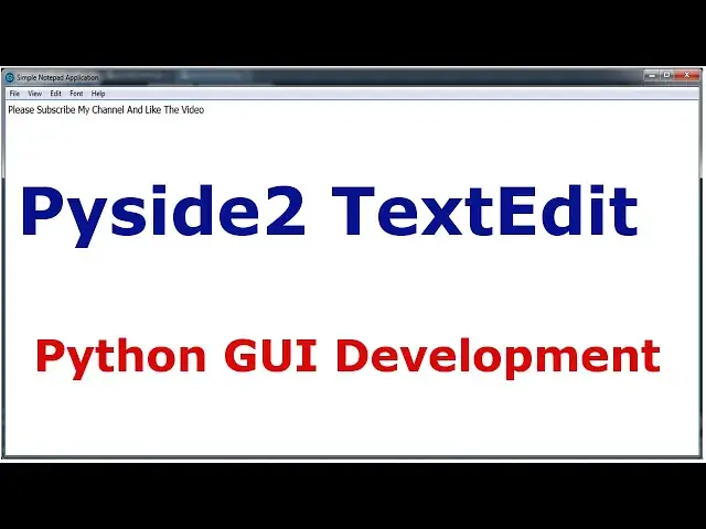 'Video thumbnail for Pyside2 Creating QTextEdit | Python GUI Development'