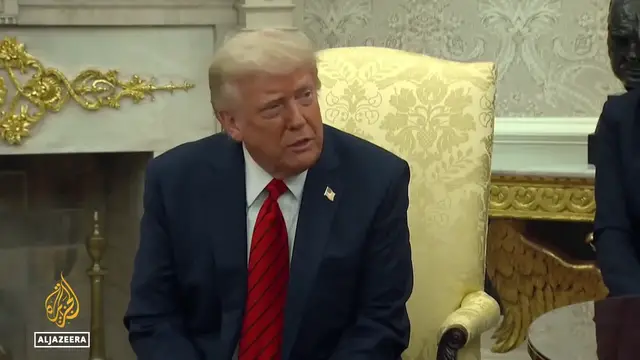 'Video thumbnail for Nuclear talks: US president says he is in 'no rush' to attack Iran'