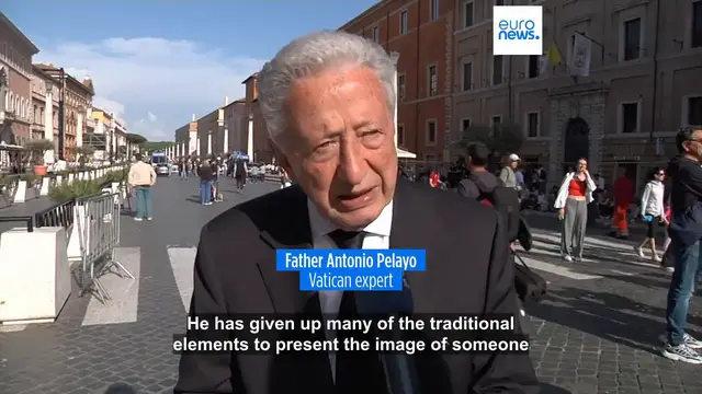 'Video thumbnail for Pope Francis' funeral fitting for a pontiff 'but not a king' as mourners say their 'final goodbye''