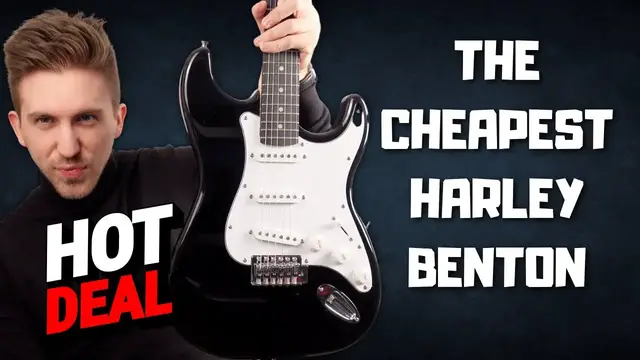 'Video thumbnail for $80 FOR A STRAT?!  (Harley Benton ST-20 Unboxing, Sound Demo & Review) - Budget Stratocaster Copy'