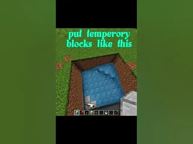 'Video thumbnail for Minecraft iron farm tutorial Bedrock/java #shorts #minecraft #ironfarm  #gaming'