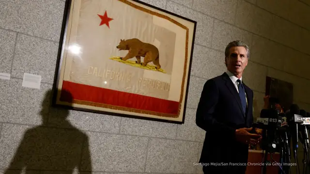 'Video thumbnail for California changes landmark environmental law over housing crisis'