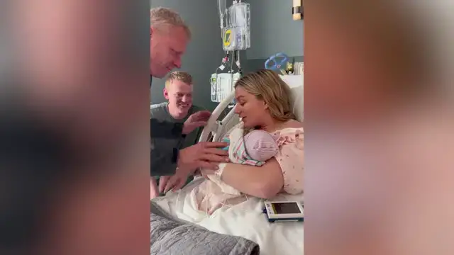 'Video thumbnail for Stepdaughter Stuns Stepdad Naming Baby After Him'