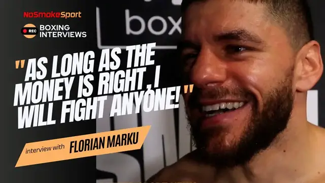 'Video thumbnail for Florian Marku Fresh From 1st Round Stoppage! Talks Conor Benn Fight And UK Fight Plans!'