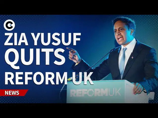 'Video thumbnail for Will Zia Yusuf quitting Reform UK impact Nigel Farage's DOGE plans?'
